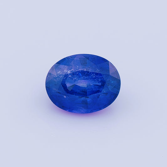 Vivid Blue Sapphire 1.10ct | Oval Shape