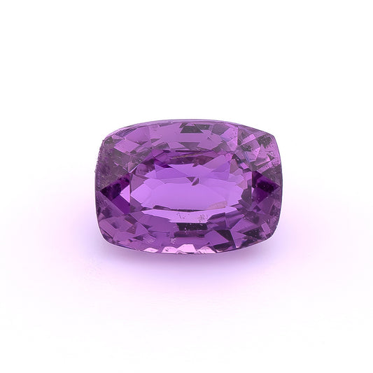 Purple Ceylon Sapphire 1.51ct | Rectangular Cut | Unheated