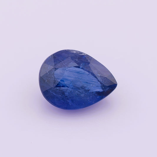 Blue Ceylon Sapphire 3.36ct | Pear Shape