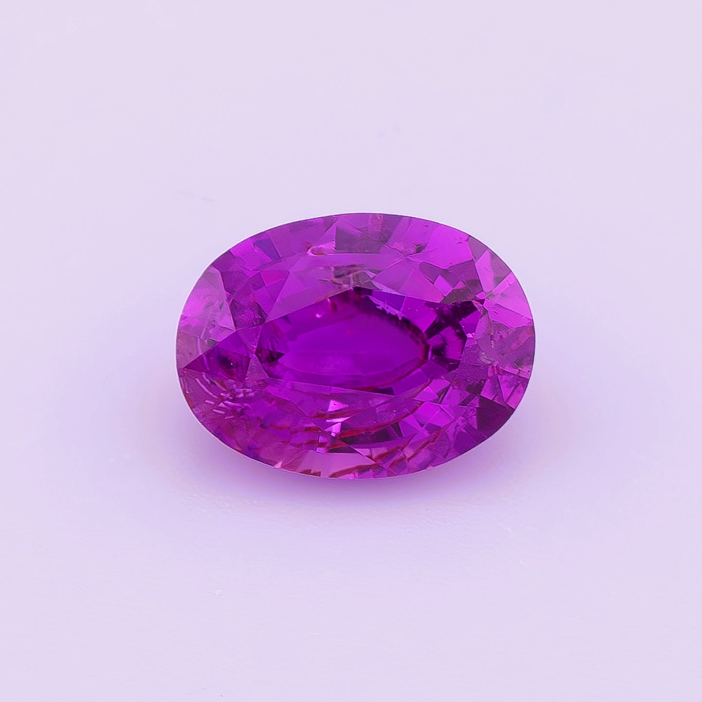 Purple Ceylon Sapphire 1.23ct | Oval Shape | Unheated