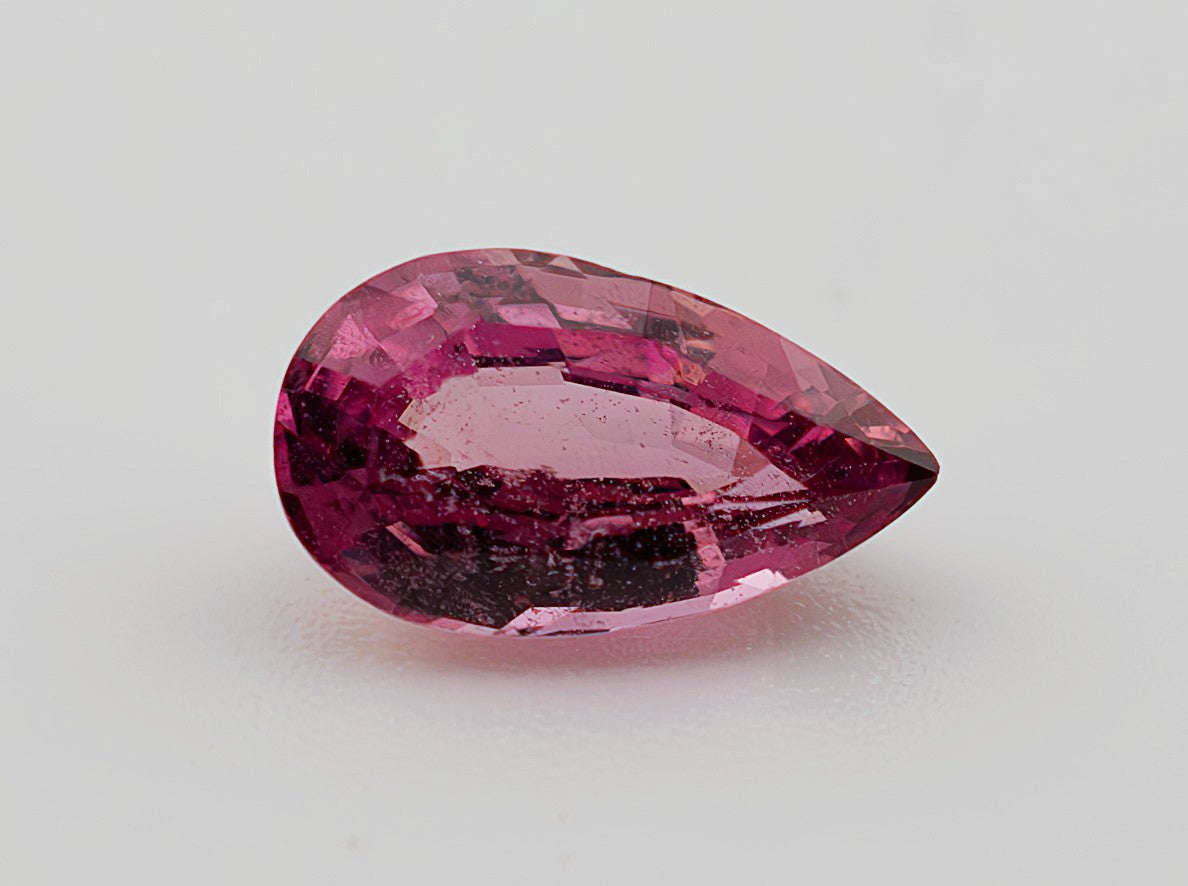 Padparadscha Sapphire 1.01ct | Pear Shape | Madagascar