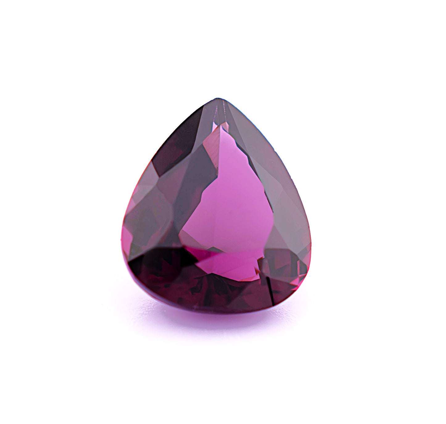 Reddish-Purple Ceylon Spinel 1.43ct | Pear Cut