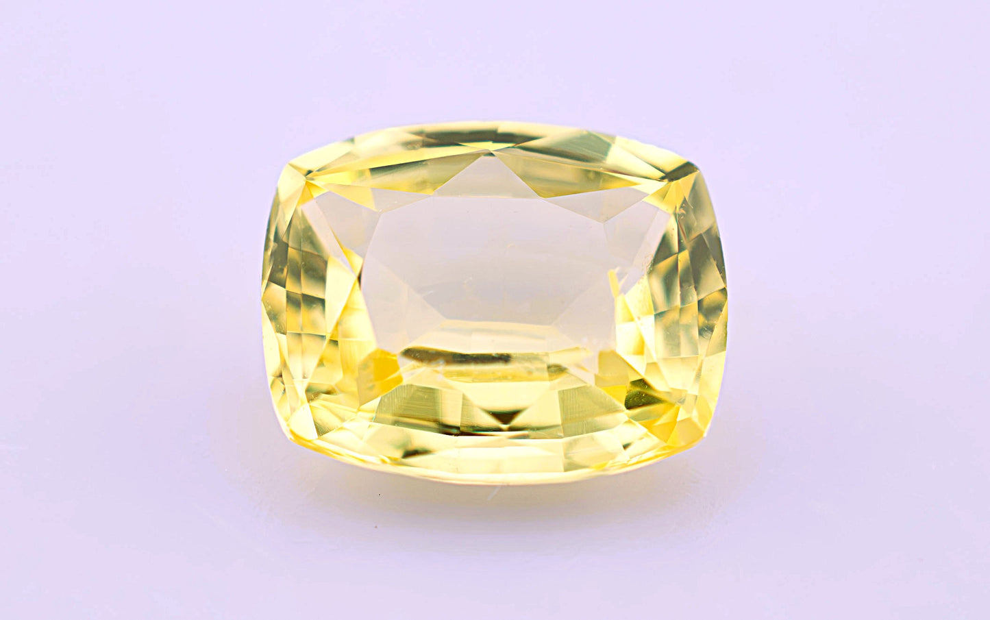Yellow Ceylon Sapphire 1.44ct | Cushion Shape