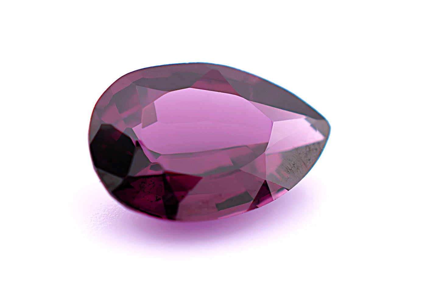 Reddish-Purple Ceylon Spinel 1.05ct | Pear Cut