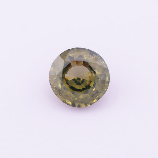 Green Zircon 1.98 Ct | Round Cut | Ceylon