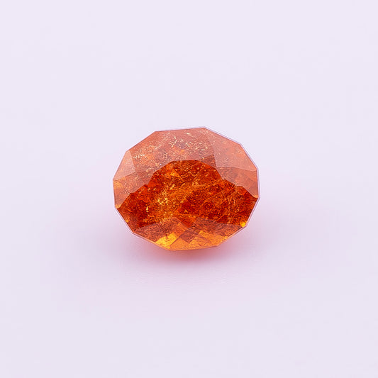 Natural Spessartite Garnet 2.76ct | Custom Cut