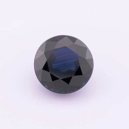 Deep Blue Sapphire 2.03ct | Round Cut | Madagascar
