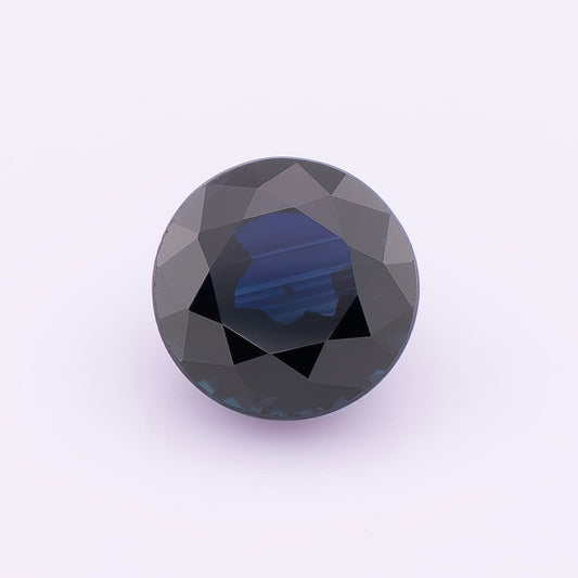 Deep Blue Sapphire 2.03ct | Round Cut | Madagascar