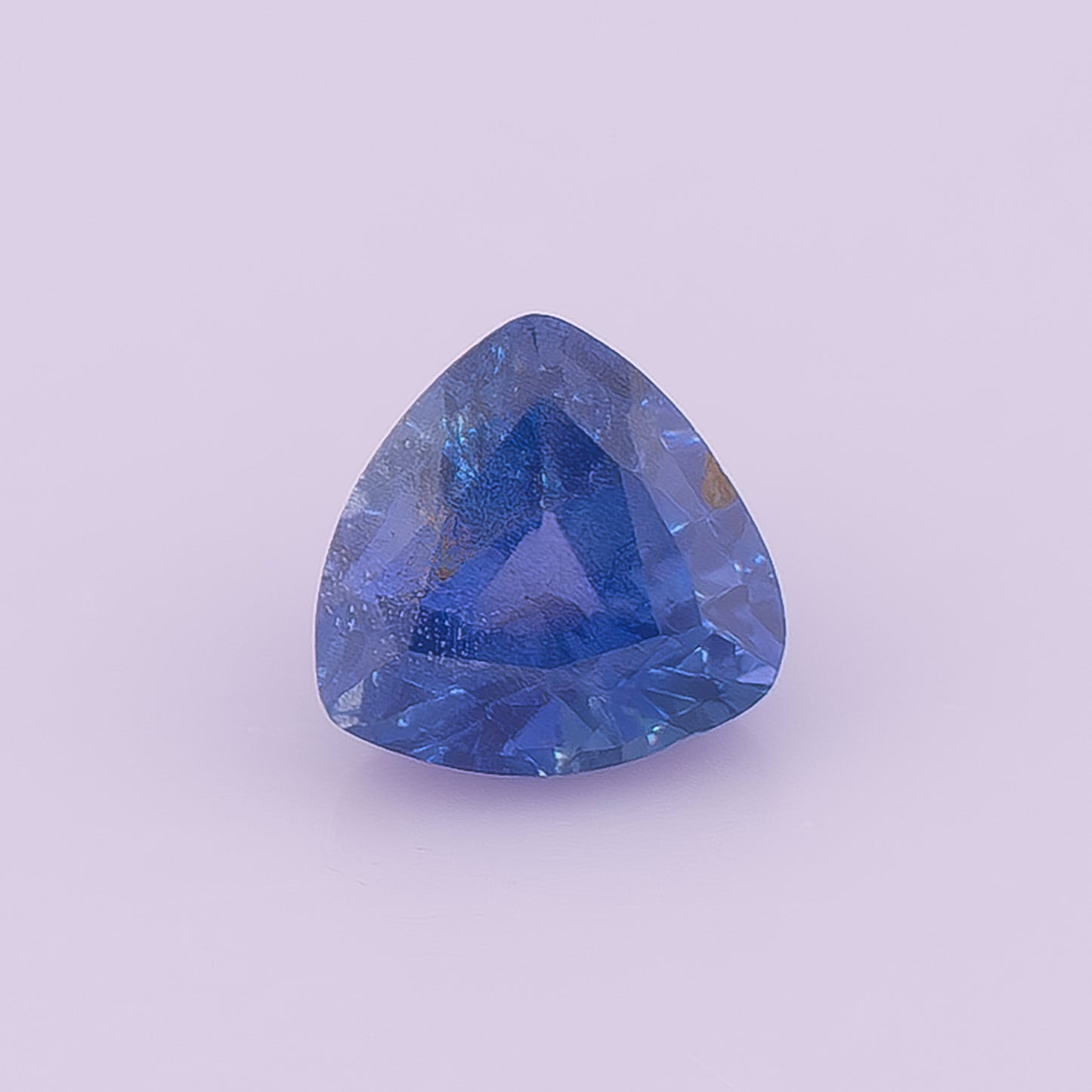 Cornflower Blue Ceylon Sapphire 0.68ct | Trilliant Shape