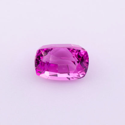 Vivid Pink Ceylon Sapphire 1.36ct | Cushion Shape