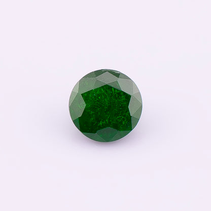 Natural Demantoid Garnet 0.86Ct | Round Cut