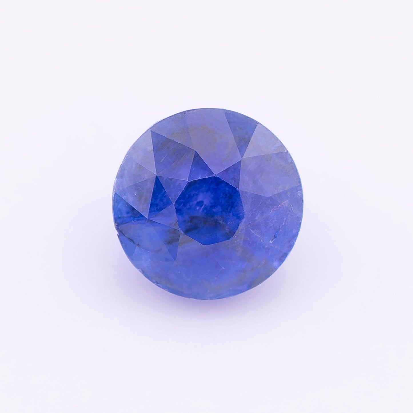 Cornflower Blue Ceylon Sapphire 1.26ct | Round Shape | Unheated