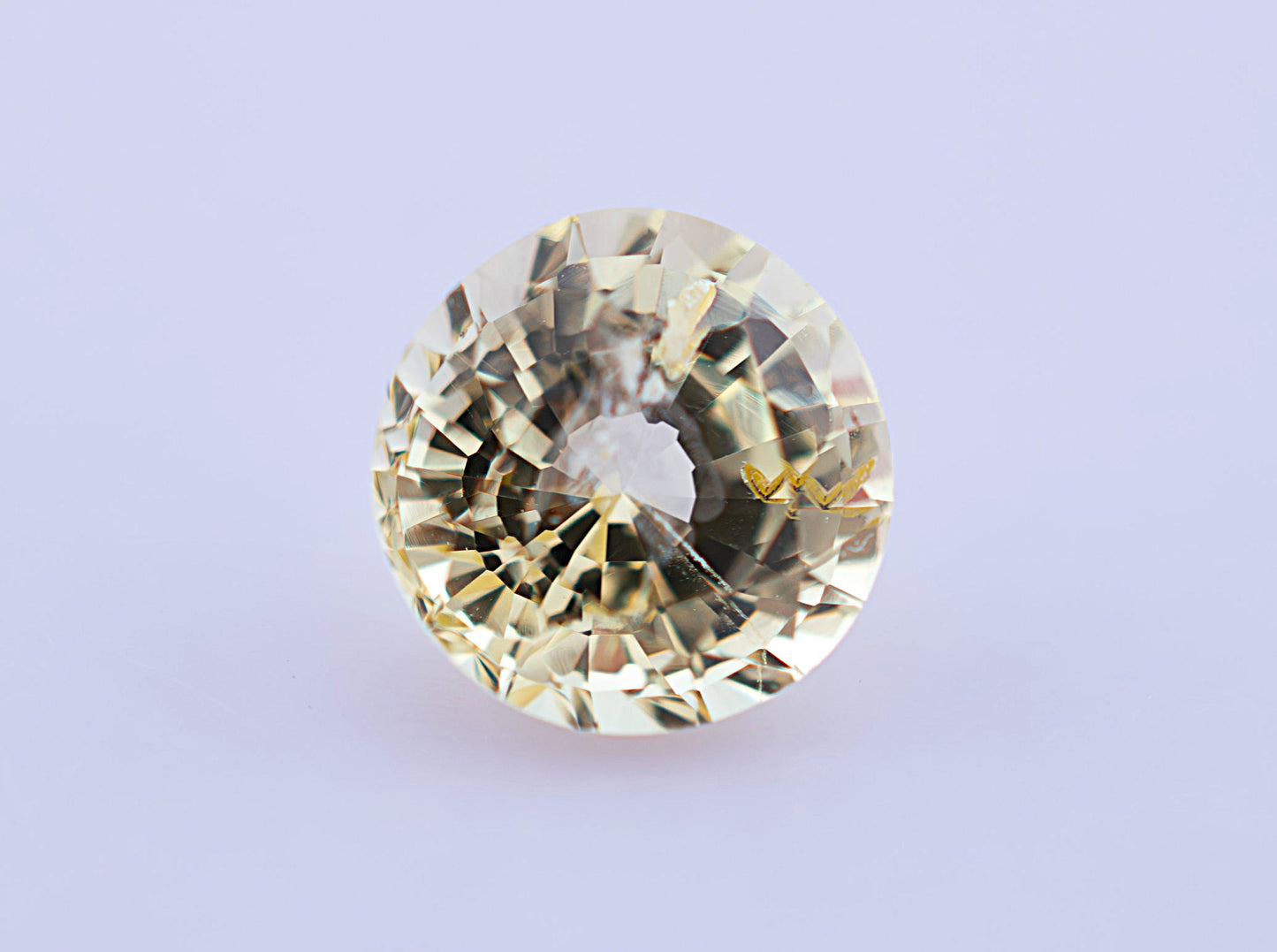 Yellow Ceylon Sapphire 1.12ct | Round Shape