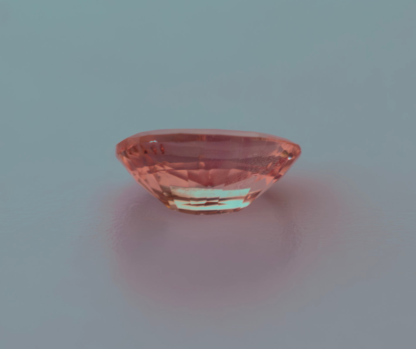 Lotus Padparadscha Ceylon Sapphire 0.44ct | Oval Shape