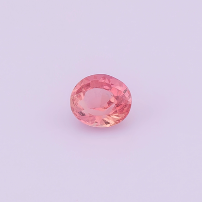 Natural Padparadscha Sapphire 0.48 Ct | Oval Cut | Ceylon