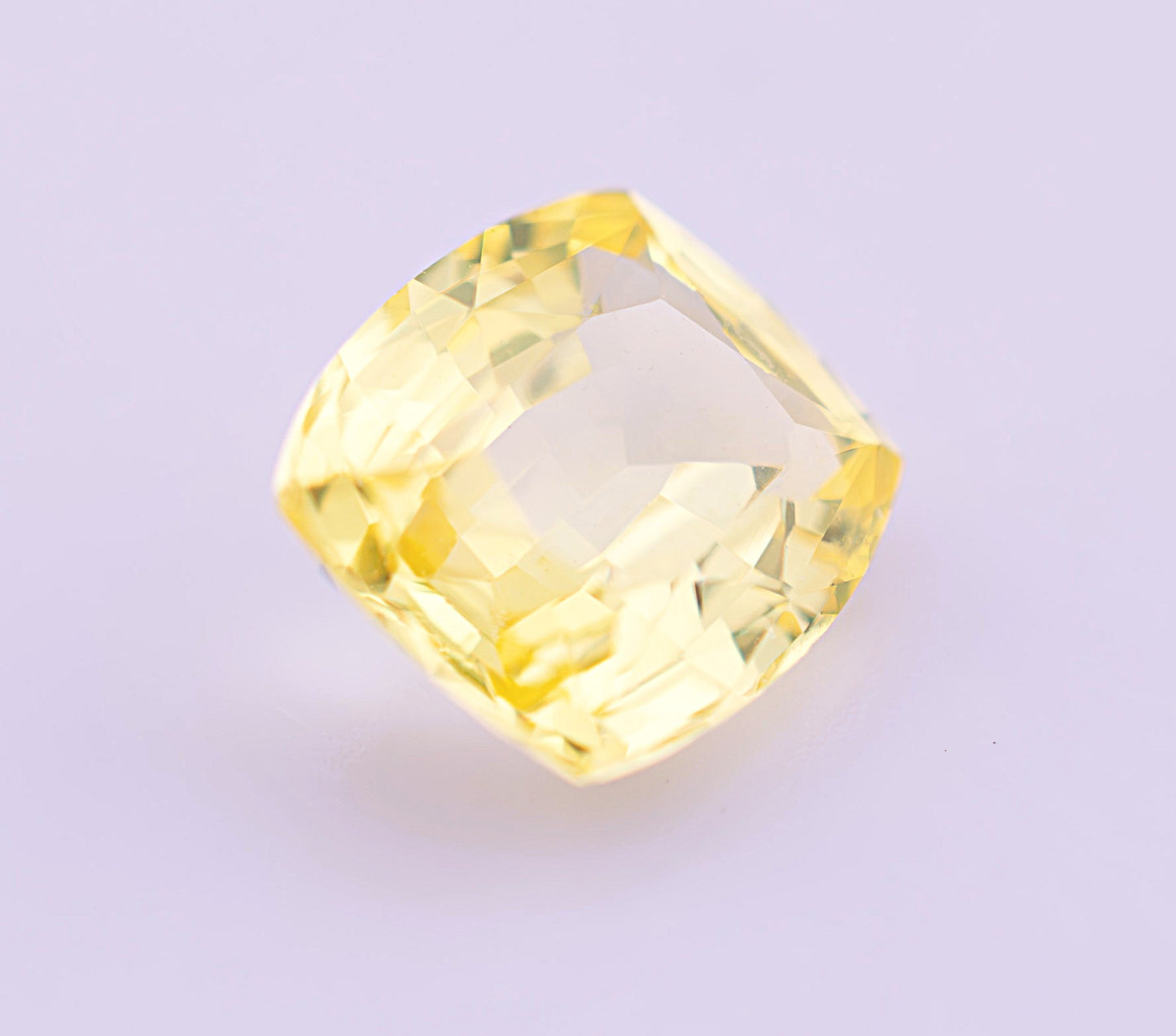 Yellow Ceylon Sapphire 1.44ct | Cushion Shape