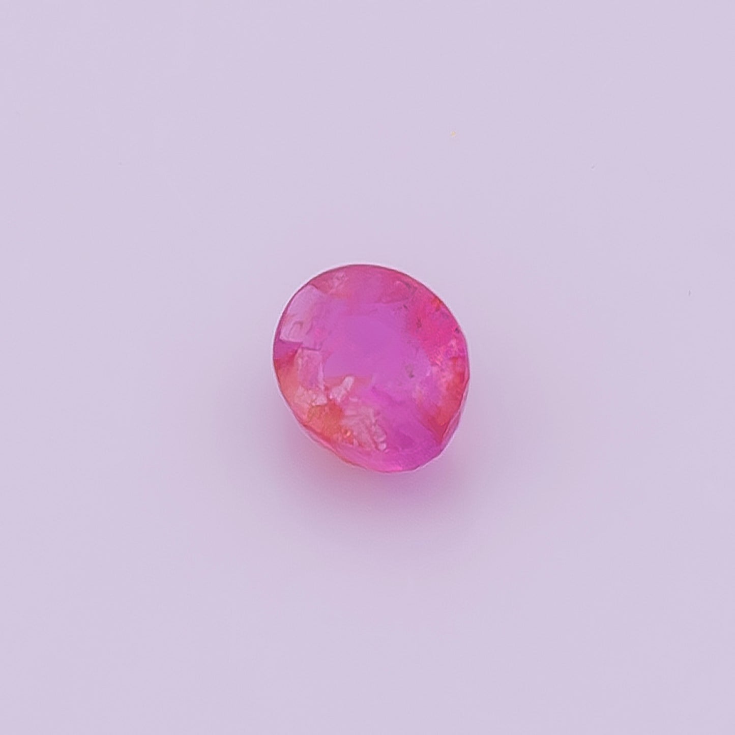 Natural Padparadscha Sapphire 0.55 Ct | Oval Cut | Madagascar | Untreated