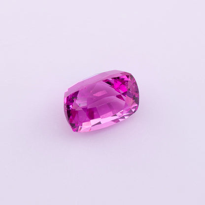 Vivid Pink Ceylon Sapphire 1.36ct | Cushion Shape