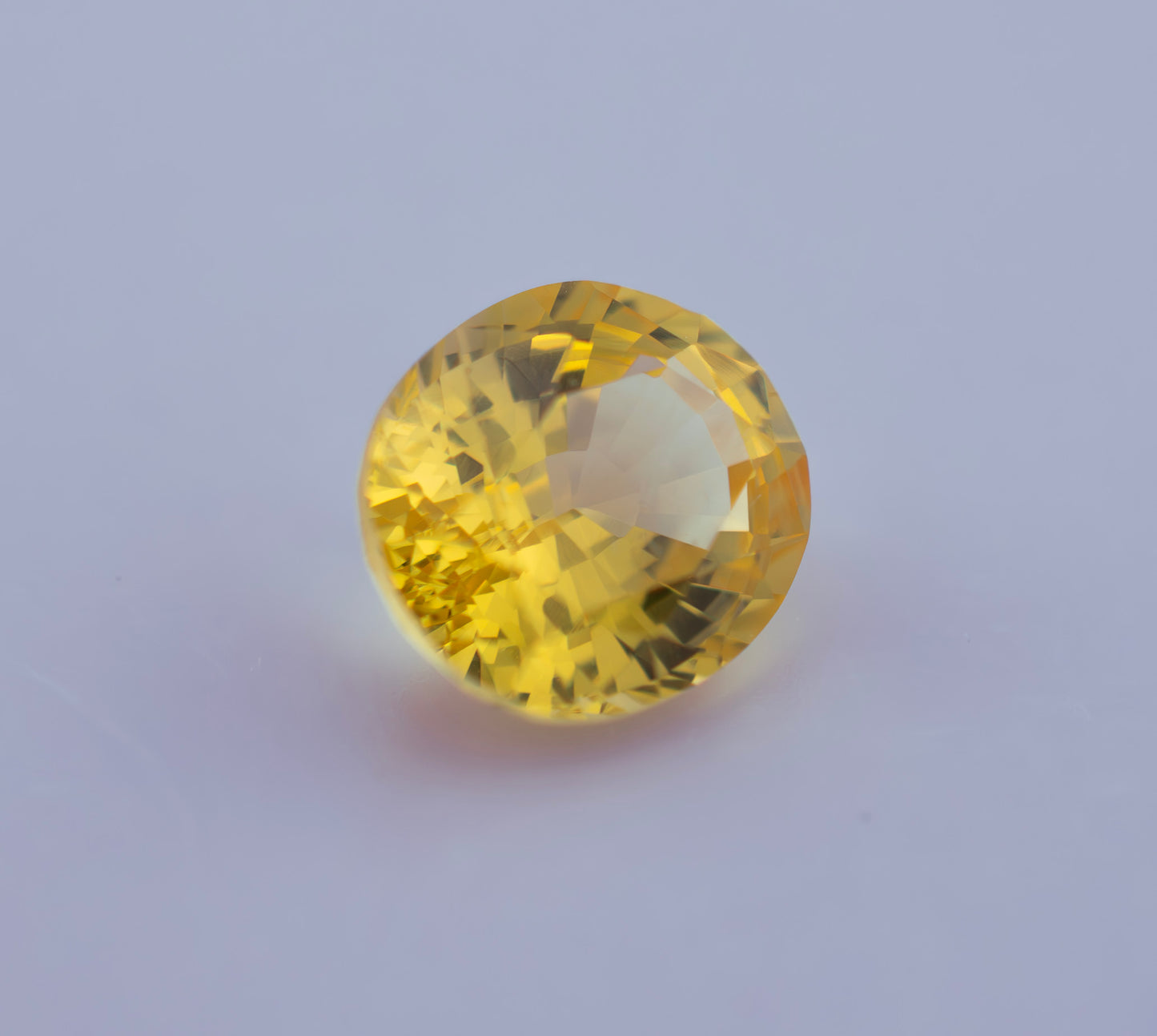 Golden Yellow Ceylon Sapphire 1.52ct | Oval Shape