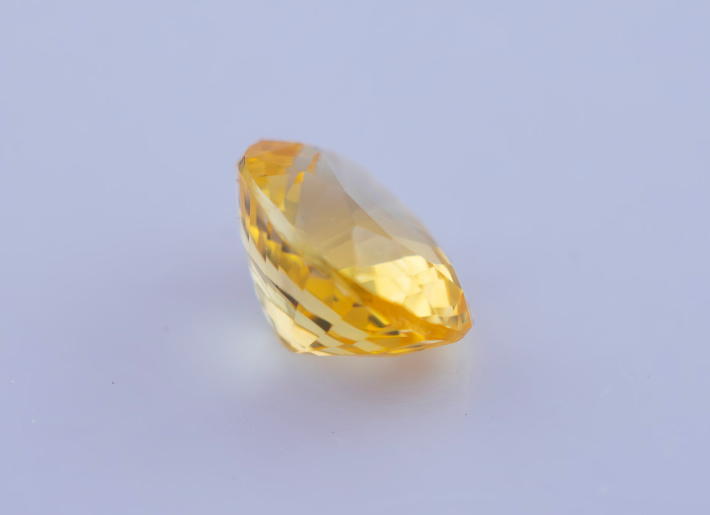Golden Yellow Ceylon Sapphire 1.52ct | Oval Shape