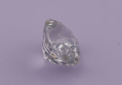 White Ceylon Sapphire 1.31ct | Cushion Shape