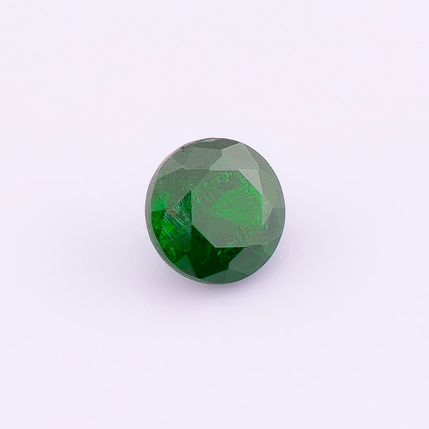 Natural Demantoid Garnet 0.86Ct | Round Cut