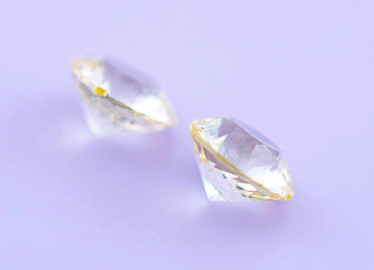 Yellow Ceylon Sapphire Pair 1.40ct | Round Shape