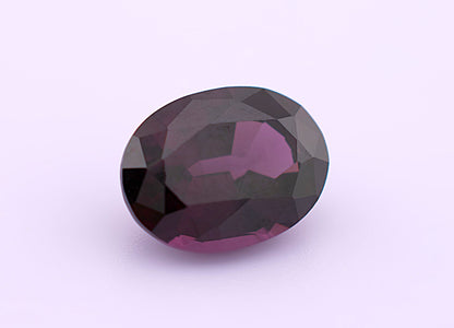 Reddish-Purple Ceylon Spinel 1.92ct | Oval Cut