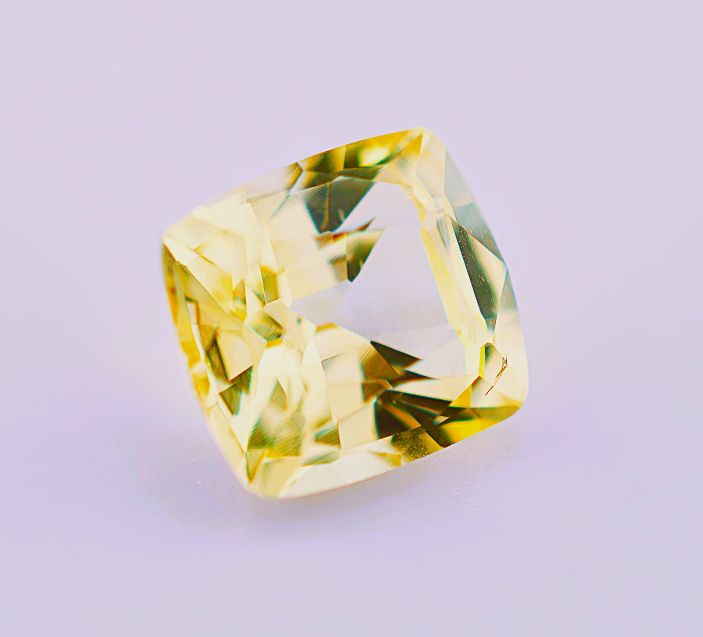 Yellow Ceylon Sapphire 0.65ct | Rectangular Shape
