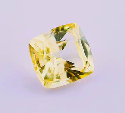 Yellow Ceylon Sapphire 0.65ct | Rectangular Shape