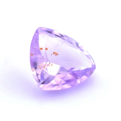 Violet Ceylon Sapphire 0.76ct | Trilliant Shape