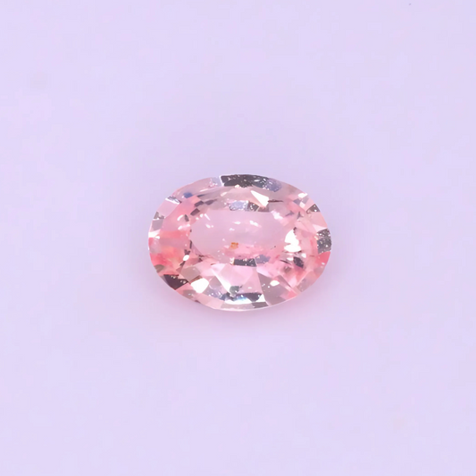 Natural Padparadscha Sapphire 0.72 Ct | Oval | Ceylon | Untreated