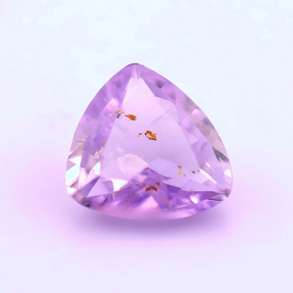 Violet Ceylon Sapphire 0.76ct | Trilliant Shape
