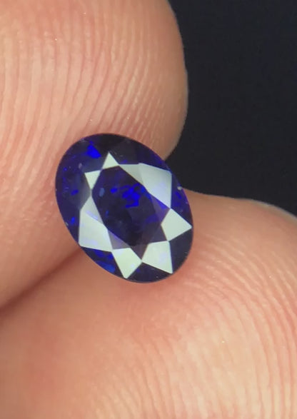 Royal Blue Sapphire 0.95 Ct | Oval Shape | Madagascar