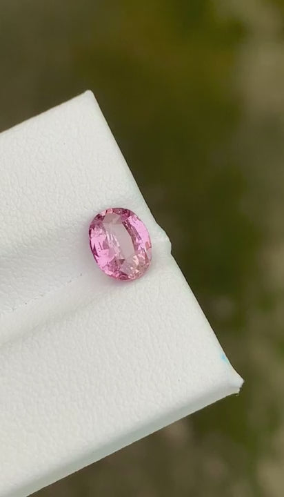 Natural Padparadscha Sapphire 1.14 Ct | Oval Cut | Madagascar | Untreated