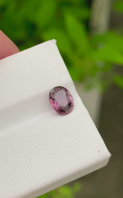 Natural Padparadscha Sapphire 1.20 Ct | Oval Cut | Madagascar | Untreated