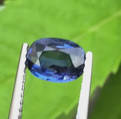 Blue Ceylon Sapphire 1.05ct | Oval Shape