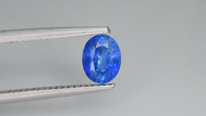 Vivid Blue Sapphire 1.10ct | Oval Shape